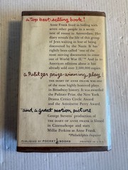 Diary of a Young Girl Anne Frank HCDJ Ex-Library Library Binding Pocket 1967
