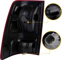 Ram Right Tail Light Compatible with 2009-2018 Dodge Ram1500 2500 3500 Taillight
