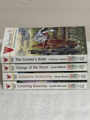 Steeple Hill Love Inspired Series Lot 4 Paperback Books