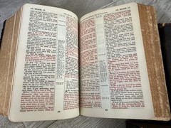 ✝️ National Bible Press Holy Bible Old & New Testament Pronouncing Red Letter