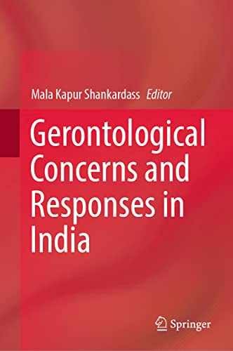 Gerontological Concerns and – Hardcover, by Shankardass Mala Kapur – Very Good