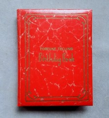 The Good Fortune Birthday Book by Samuel Ward—Boston Pocket Hard Cover MINT