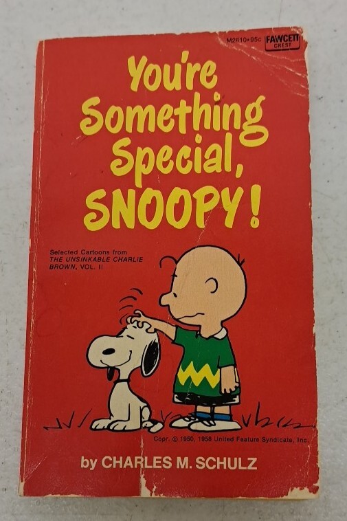 Vintage You’re Something Special, Snoopy! Charles Schultz 1966 Fawcett PB #518B