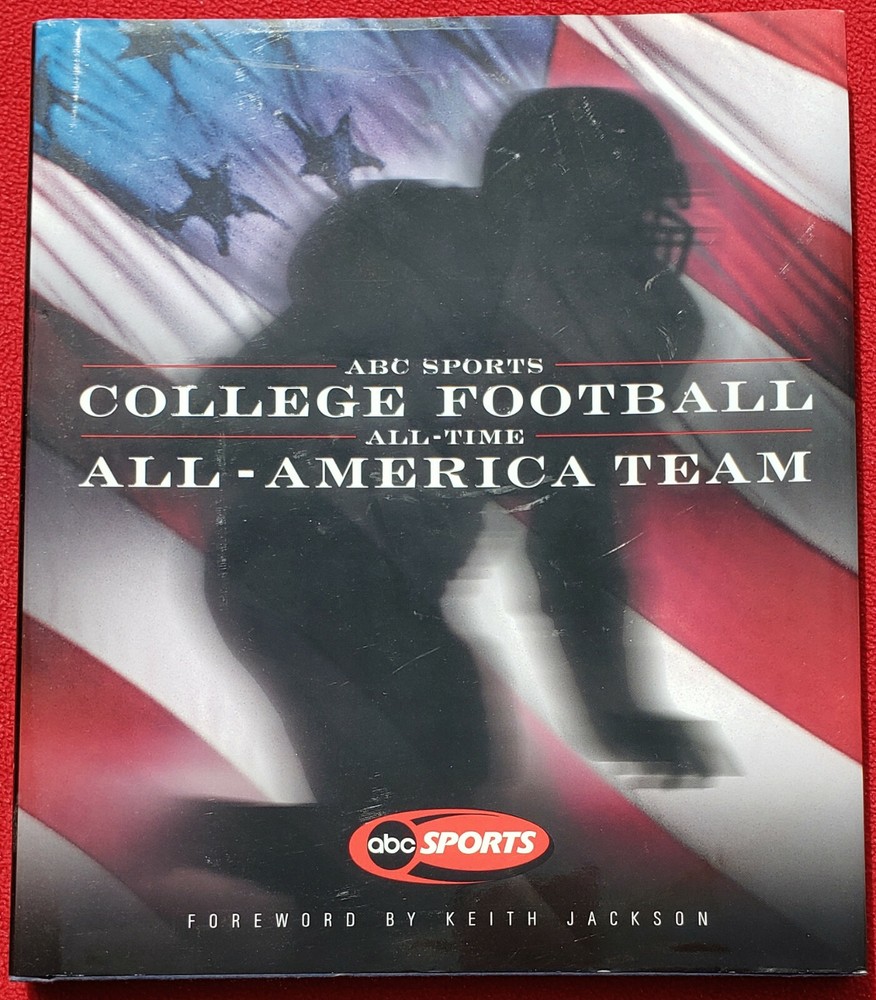 ABC Sports College Football All-Time All-America Team 2000 Hardcover 175 Pages