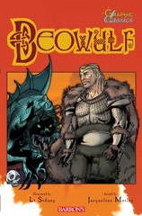 Beowulf (Barron’s Graphic Classics) – Paperback – VERY GOOD