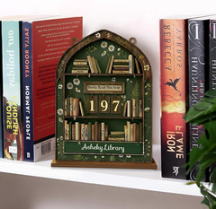 Books I’Ve Read This Year Counter – Wooden Reading Tracker Sign for Bookshelf De
