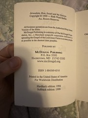 Jerusalem, Zion, Israel and the Nations by Ruth Ward Heflin