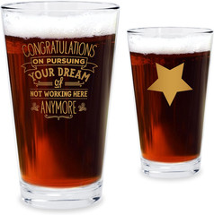 Farewell Gifts for Coworkers – Congratulations on Pursuing Your Dream – 16 Oz Be