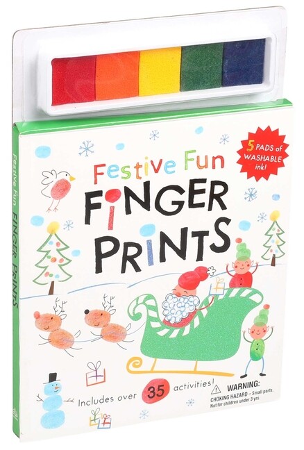 Picture Perfect Finger Prints: Festive Fun Finger Prints (Mixed media product)