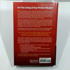 Perfect Weight Jordan Rubin Hardcover Book w Dust Jacket Health Diet Guide