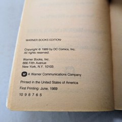 Batman by Craig Shaw Gardner Novelization (Warner Books, 1989) VTG Movie Tie-in