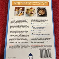 Keto 2 Cookbook Simply Keto 152 pages and Heathy Keto 336 Pages Mint