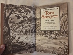 Reader’s Digest Tom Sawyer Mark Twain Hardcover Large Print