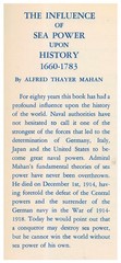 The Influence of Sea Power Upon History 1660-1783 Alfred Thayer Mahan HC W2A