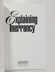 Explaining Inerrancy by R. C. Sproul