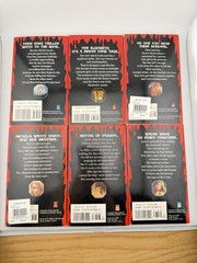 Zodiac Chillers Books Lot 1-6 First Edition SOLD AS A SET Fast Free Shipping