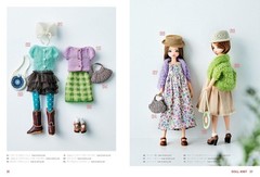Doll Knit for 20-22cm Doll Sizes /Japanese Doll Clothes Knitting Book New!