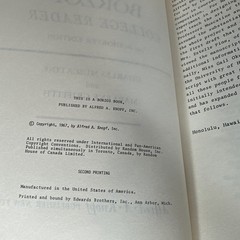 Rhetorical Guide The Borzoi College Reader, Richard L. Larson 1967