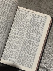 Holy Bible KJV OXFORD 1940s Concordance Morocco Personal Size Great Britain