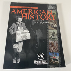 Masterbooks American History Student High School Revised 2022 Edition Curriculum