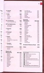 VINTAGE AAA TRAVELBOOK EUROPE TRAVEL GUIDE BOOK 576 PAGES MAPS AND INFO B1181