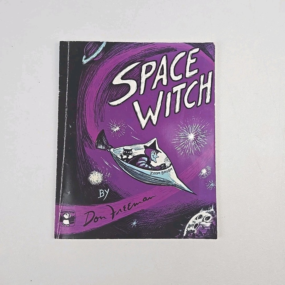 Space Witch Don Freeman 1959 Reprint Picture Puffins Children’s Book