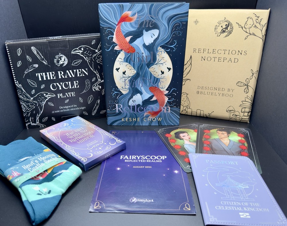 FairyLoot August 2024 YA Box: The Girl With No Reflection by Keshe Chow
