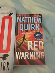 Matthew Quirk Book Lot Of 3 Night Agent PB, The 500 HB, Red Warning PB
