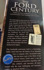 2002 First Edition The Ford Century 272 Pages Of Ford History & Innovations
