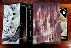 Broken Binding Special Ed Katabasis R.F Kuang Sprayed Edges HCDJ Reversible Cov
