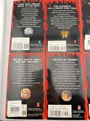 Zodiac Chillers Books Lot 1-6 First Edition SOLD AS A SET Fast Free Shipping