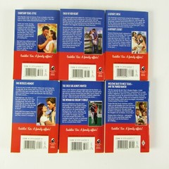 Lot of 6 Vintage Texas Love Stories Cuddlin 'Kin Paperback Books