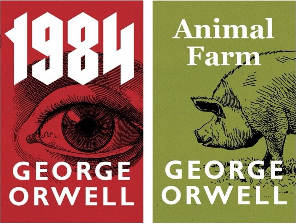 1984 & Animal Farm Set by George Orwell – BRAND NEW —