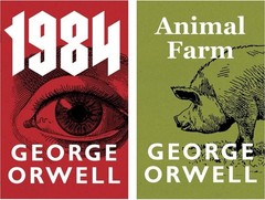 1984 & Animal Farm Set by George Orwell – BRAND NEW —