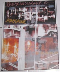 Robert Rauschenberg Haywire hardback book, 7.5 in. X 9.5 in., mint condition
