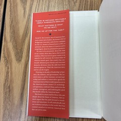 Superpower In Peril David H. McCormick Center Street Political Science SIGNED