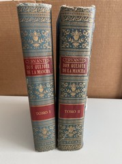 El Ingenioso Don Quijote de la Mancha. Two Volumes. 1949 Gustavo Dore ill.