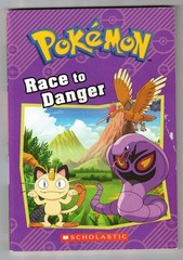 13 used Pokemon books (Scholastic, Vizkids) Psyduck, Scyther, Charizard, Fearow