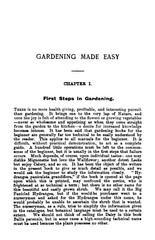 1915 Gardening Made Easy 198 Pages