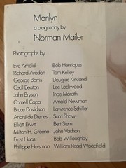 Marilyn A Biography by Norman Mailer, 1st Edition 1973 Grosset & Dunlap .