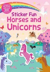 Sticker Fun Horses and Unicorns – Paperback – VERY GOOD