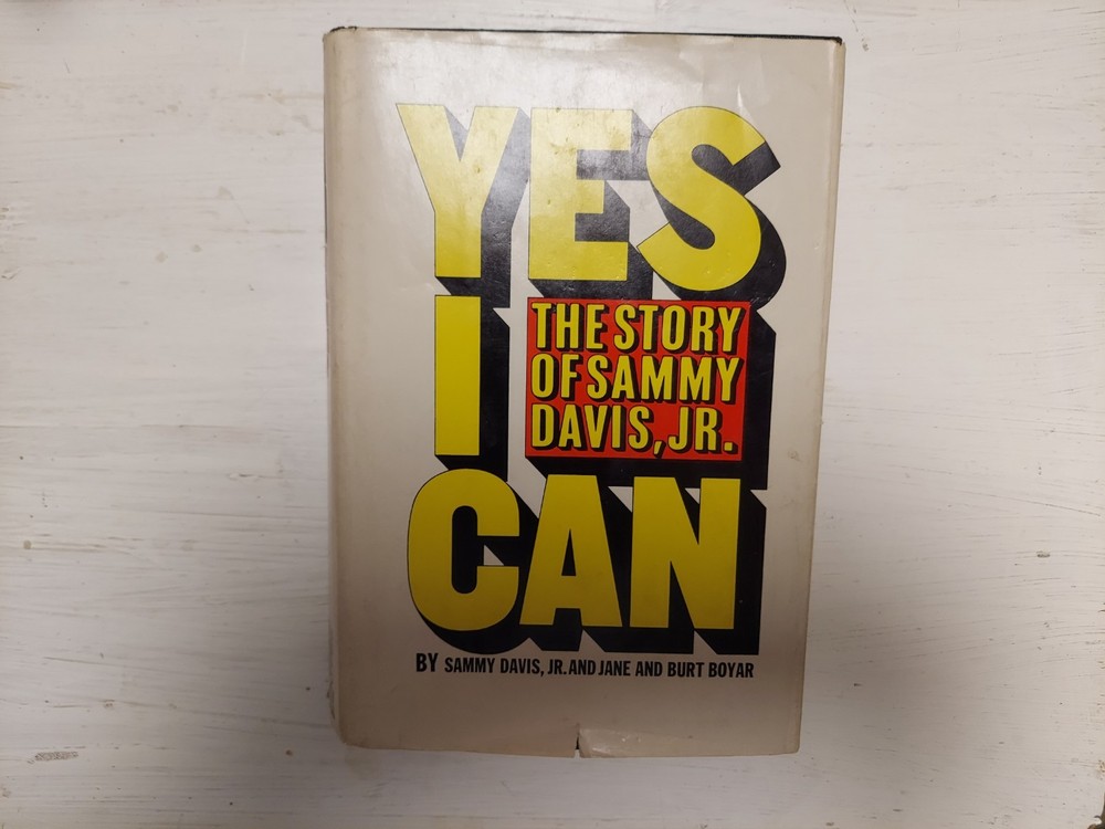 YES I CAN-The Story of SAMMY DAVIS, Jr.-Memoir- 1965 HC w/DJ!