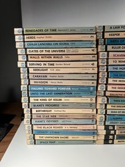 Huge Lot Of 55 Laser Books 1970s Vintage Science Fiction Paperbacks Incl #s 1-54