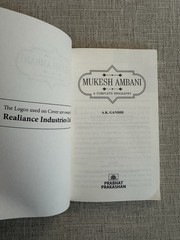 Mukesh Ambani A Complete Biography 2021 PB A.K. Gandhi Reliance India