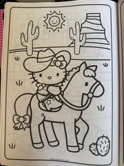 Sanrio Hello Kitty Coloring Book Jumbo Hours Of Fun By Bendon New