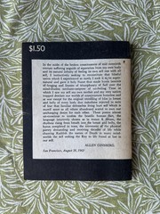 Allen Ginsberg – Kaddish and Other Poems, 1958-1960 – 8th Printing