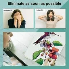 Humming Bird Adult Coloring Book Spiral Bound Mindfulness Adult Coloring Book.