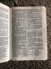 HOLY BIBLE – King James The Church of Jesus Christ LDS 5x7x2.75” Leather 1983
