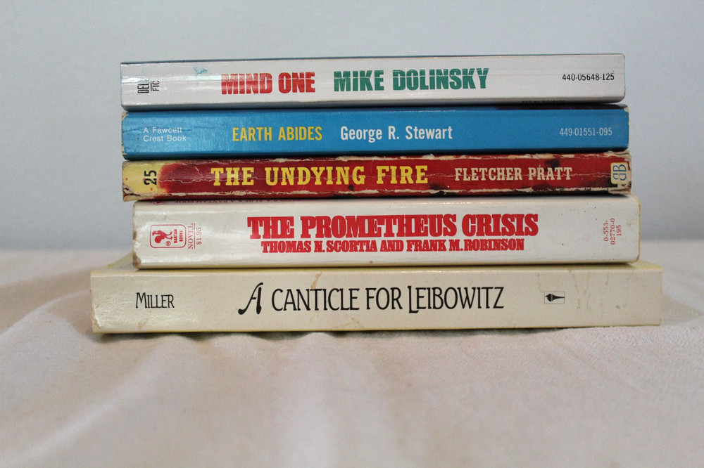 Book lot of 5 – Mike Dolinsky, George R. Stewart, Fletcher Pratt +