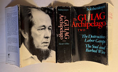 Aleksandr Solzhenitsyn Gulag Achipelago I II III HCDJ Set Lot Very Good